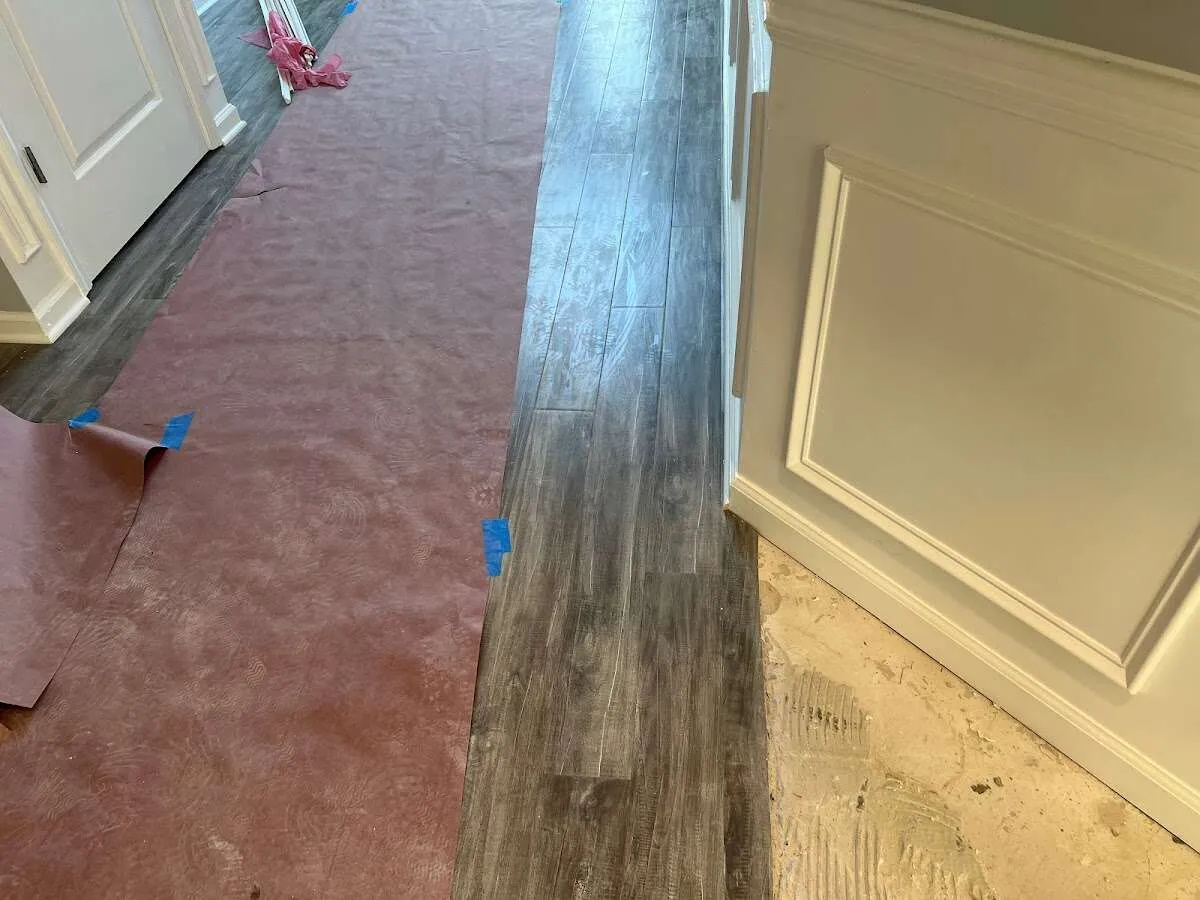 Completed marble shower restoration in Woonsocket